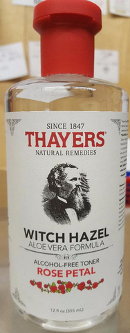 Witch Hazel with Aloe Vera - Rose Petal (Thayers)
